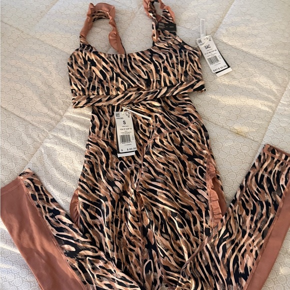 adidas Animal Print Set - Black and Tan - Picture 1 of 5